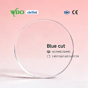Factory 1.56 Anti-Blue Light Optical Lenses Computer Glasses Lenses Blue Light Blocking UV420 Protection