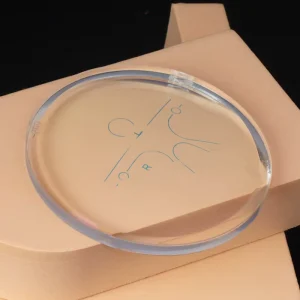 Factory CR39 1.499 Resin Clear HMC AR Optical Lenses Blue Cut Lenses