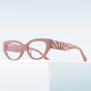 Factory Chunky Women Eyeglasses Frame Designer Blue Light Optical Glasses Frame Custom Logo Eyewear Optical Frame