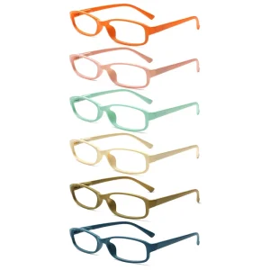 Factory Custom Lightweight Multi Color Anti Blue Light Reading Glasses with Spring Hinges Presbyopia Eyewear for Men and Women