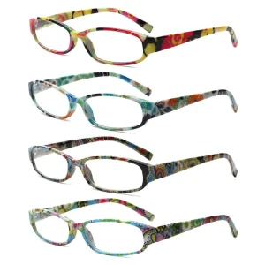 Factory Custom Lightweight Slim Anti Blue Light Reading Glasses with Spring Hinges Presbyopia Eyewear for Men and Women