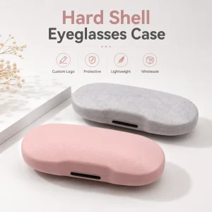 Factory Custom Logo Plastic Eyeglasses Case Hard Shell Sunglasses Packaging Box