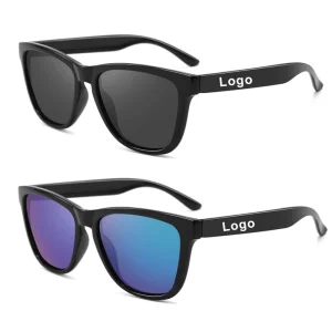 Factory Custom Logo Polarized Trendy Sunglasses Classic Shade Sunglasses UV400 Outdoor SunGlasses for Men Women