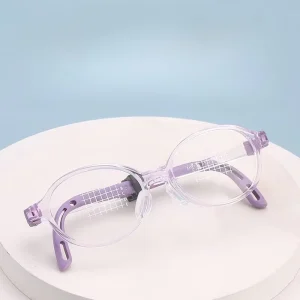 Factory Custom Silicone TR90 Kids Eyeglass Frames with Detachable Parts