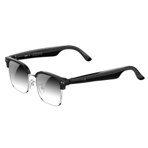 Factory Customize Unisex W100d Smart Call Stereo Sound Photochromic Glasses AI Smart Glasses with Built-in BOX Speaker