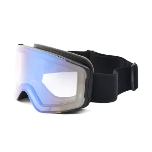 Factory Customized Magnetic Snow Goggles with Anti-Fog Interchangeable Lens