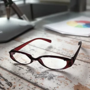 Factory Customized Unisex PC Computer Glasses with UV400 Protection Blue Light Blocking Diamond Face Shape for Reading