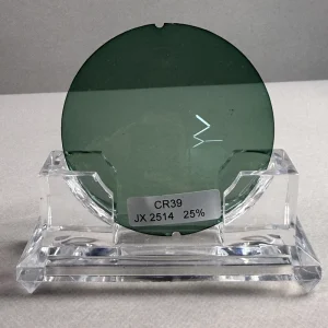 Factory Direct CR39 Green Tinted Optical Lens 90% Light Transmittance UV400 Hard Scratch Resistant Coating Aspheric Design
