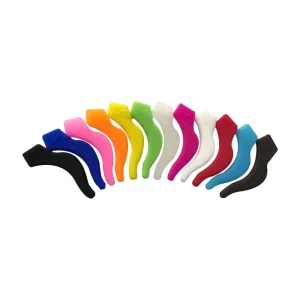 Factory Direct HY-EG-03 Large Silicone Anti-Slip Glasses Sleeves with Sports Ear Hooks