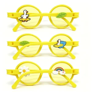 Factory Eyeglass Charms, Durable PVC Eyewear Ornaments for Kids Sunglasses