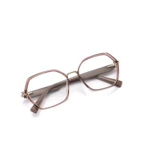 Factory Eyes Glass Eyeglass Frames Stock Men Woman Myopia Metal Glass Frame LE1093