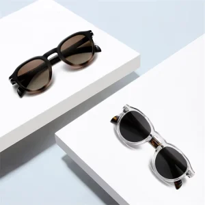 Factory Full-Frame Retro Men’s Polarized Sunglasses UV400