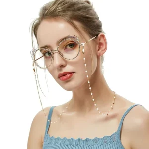 Factory Handmade Gold Metal Sunglasses Chain Cord