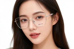 Factory Metal Optical Frame Women’s Myopia Eyeglass Frame Ultra-Light