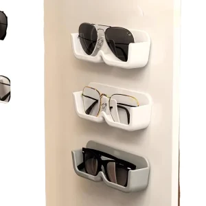 Factory Modern Eco-Friendly Glossy Rectangle Plastic PP Sunglasses Storage Box Multifunction Design Australian Style