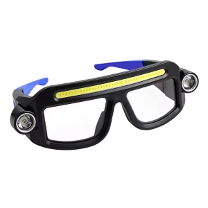 Factory Multi Light Source Headlight USB Charging COB LED Safety Goggles Lamp for Car Repair Maintenance