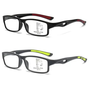 Factory Multi focus Anti blue Reading Glasses for Men Dual purpose Small Frame Glasses Reading Glasses for the Elderly