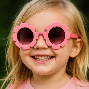 Factory PC Kids Sunglasses Fashionable UV400 Carton Eyewear Candy Color Sunglasses for Boys and Girls