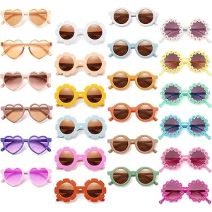 Factory PC Kids Sunglasses, UV400, Candy Color, Boys and Girls