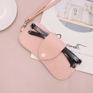 Factory PU Leather Sunglasses Bag Simple Style Eyeglasses Case Travel Sunglasses Promotional Gifts