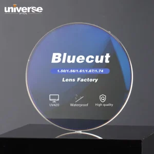 Factory Price China Manufacturing Eyeglass Lens 1.56 UV420 SHMC Blue Cut Optical Lenses