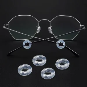 Factory Silicone Glasses Round Ear Hook Eyeglass Grip Anti fall Eyewear Holder Sleeve Bracket Glass Accessories