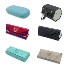 Factory Sunglasses Organizer Box Packaging Eyeglass Case with Custom Logo