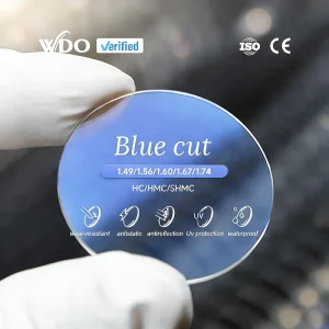 Factory Two-piece Blue Cut Optical Lenses 1.56 Blue Light Blocking UV420 Protection Glasses Lenses