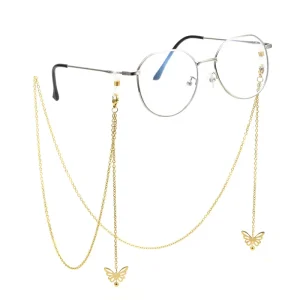 Factory Wholesales Stainless Steel Sunglasses Chain Eyewear Accessaries Anti drop Holder Eye Glasses Mask Chains for Men Women
