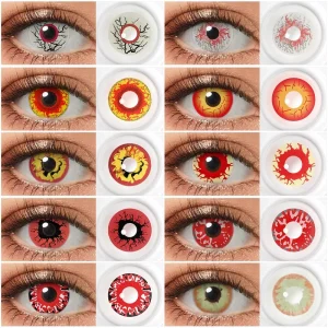 Fantasy Halloween Cosmetic Colored Contact Lenses