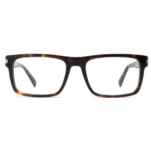Fashion Classic Acetate Mix Metal Lightweight Unisex Eyeglasses Frames High Quality All Face Shapes Daily Wear