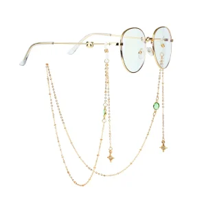 Fashion Eyeglass Chain Eyewear Accessories Edged Glass Eyeglasses Lanyard Chain Glasses Link Chains