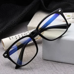 Fashion Glasses Custom Logo Transparent Red Lightweight Anti Glare Blue Light Blocking Diamond Face Shape Unisex Reading