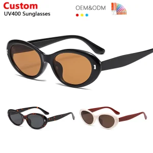 Fashion Hot Selling New Classic Retro Cat eye Women’s Sun Glasses Custom Logo UV400 Polarized Sunglasses