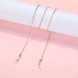 Fashion Metal Eyeglasses Chain Gold Stainless Steel O-Shaped Sunglasses Chain for Women
