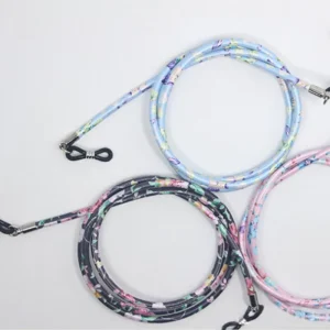 Fashion Necklaces Facemasks Eyeglasses Cord Eyewear Accessories Leather Floral Pattern Glasses and Sunglasses Strap