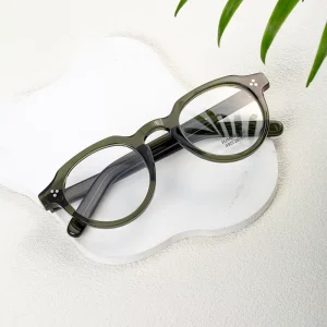 Fashion Optical Glass Eye Glass Frame Prescription Glasses Retro Design Mazzucchell Acetate Eyeglasses Frames