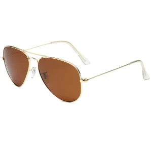 Fashion Polarized Sunglasses Classic Metal Frame with Tac Lenses for Driving Men Women’s Classic Sun Glasses