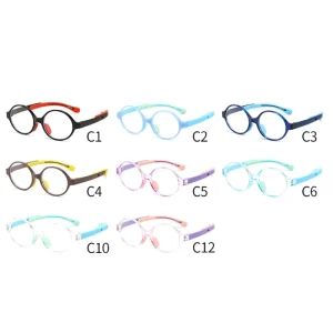 Fashion Prescription TR90 Kids Anti-Blue-Light Computer Glasses