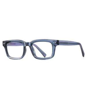 Fashion Rectangle Eyewear TR90 Frame for Woman Anti Blue Light Eyeglasses Brand Design Spectacles Optical Myopia Eye Glasses