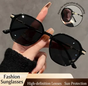 Fashion Style Sunglasses Women Vintage Luxury Brand Design Glasses Classic Oversized UV400 Protection Eyewear