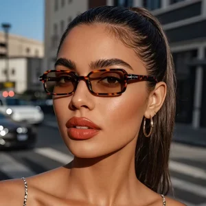 Fashion Sun Glasses Price Plastic Custom logo Designer Sun Glasses Small square Frame Unisex Sunglasses