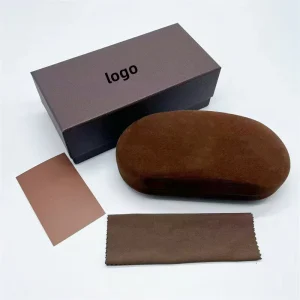 Fashion Sunglasses Packaging Set Custom Logo Hard Drawer Glasses Case Eyewear Box