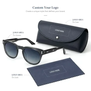 Fashion Trend Handmade Round Designers Sunglasses UV400 CE Polarized Lenses Women Men Acetate Sunglasses