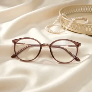 Fashionable Popular Unisex Cat Eye Optical Eyeglasses Frame Multicolour CR39 Anti Blue Light Eyewear for Women
