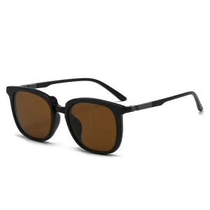 Fashionable Unisex Optical Frames TAC Polarized Lenses & PC Frame Dual Function (Polarized & Prescription Ready) Eyewear