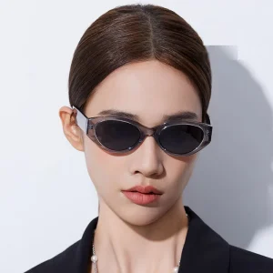 Fashionable Woman Sun Glasses Oval Sunglasses for Men Custom Sunglasses Retro Glasses Acetate Sunglasses