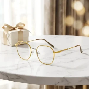 Fashionable Women Round Eyewear CR39 Eyeglasses Frame Trendy Unisex Optical Reading Eyeglasses For Sale
