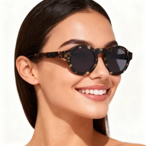 Fast Sunglasses Men Stylish Women Children 400 Uv Transparent Summer Luxury Vibrant Retro Wood Grain Acetate Full Rim Frames