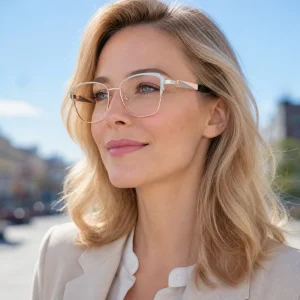Female Cat Eye Metal Eyeglass Frames Optical Frames Spectacle Frames Prescription Eyeglasses